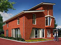 3d exterieur visualisatie huis in Deventer
